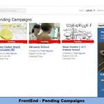 FrontEnd - Pending Campaigns